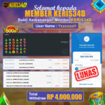 JACKPOT SLOT GACOR MAIN GATES OF OLYMPUS 1000 28 APRIL 2025