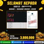 JACKPOT SLOT GACOR MAIN SUGAR RUSH 1000 20 SEPTEMBER 2025