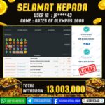 JACKPOT SLOT GACOR MAIN GATES OF OLYMPUS 1000 14 OKTOBER 2025