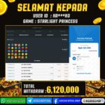 JACKPOT SLOT GACOR MAIN STARLIGHT PRINCESS 26 OKTOBER 2025