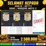 JACKPOT SLOT GACOR MAIN MAHJONG WAYS 2 20 NOVEMBER 2025