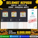 JACKPOT SLOT GACOR MAIN MAHJONG WAYS 29 NOVEMBER 2025