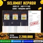 JACKPOT SLOT GACOR MAIN MAHJONG WAYS 10 NOVEMBER 2025