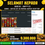 JACKPOT SLOT GACOR MAIN GATES OF OLYMPUS SUPER SCATER 12 DESEMBER 2025