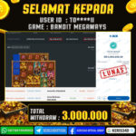 JACKPOT SLOT GACOR MAIN BANDIT MEGAWAYS 19 DESEMBER 2025