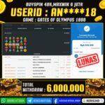 JACKPOT SLOT GACOR MAIN GATES OF OLYMPUS 1000 02 DESEMBER 2025