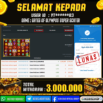 JACKPOT SLOT GACOR MAIN GATES OF OLYMPUS SUPER SCATER 25 DESEMBER 2025