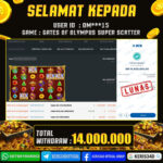 JACKPOT SLOT GACOR MAIN GATES OF OLYMPUS SUPER SCATER 09 JANUARI 2026