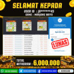 JACKPOT SLOT GACOR MAIN MAHJONG WAYS 20 JANUARI 2026